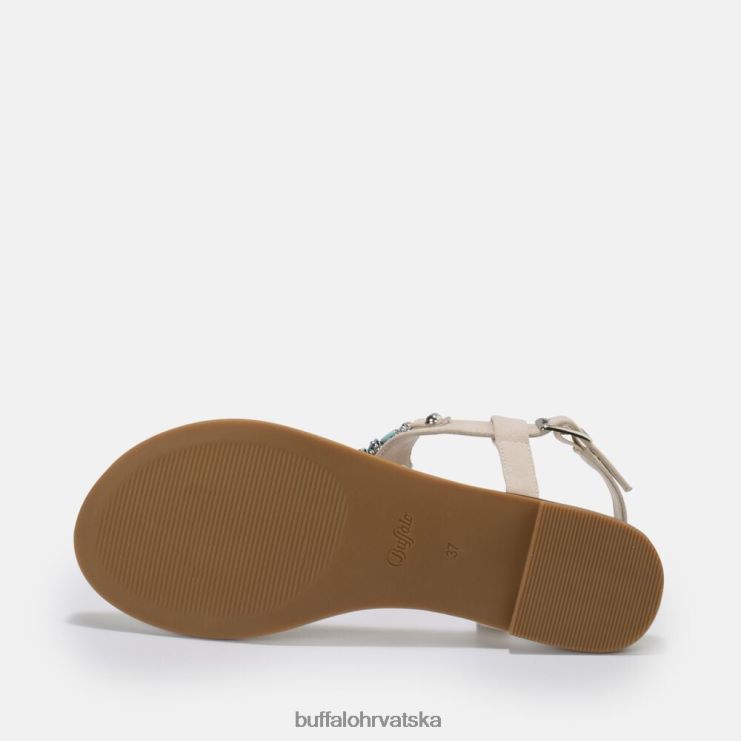 menta zelena Buffalo rosalie veganske sandale |sandale TDD6T814
